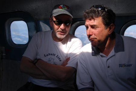Gary Redman & Tom Wiehn on Float Plane