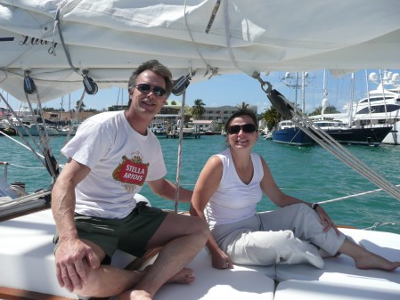 Sailing in the Caribbean