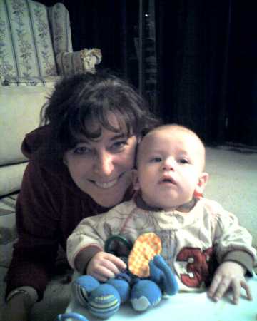 Cathy and Grandson 2009