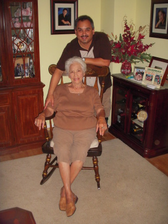 The Grad & Grandma.  June 19, 2009
