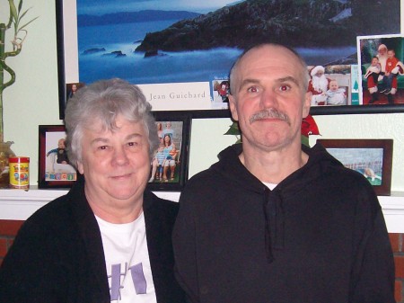 My mother and brother Steve     2010