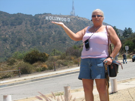 Me in the Hollywood Hills