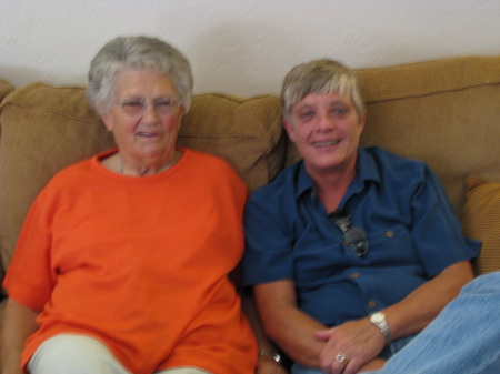 Mrs. Betty Lewis and Kim Waggoner