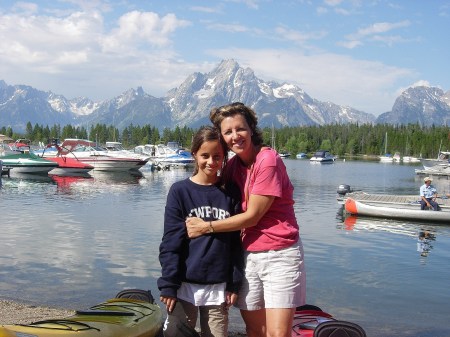 Sue and Dana at Grand Teton 2008