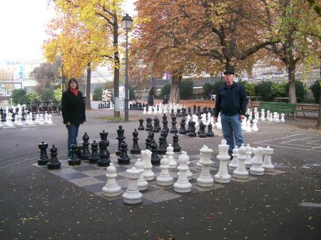 Playing Chess in Geneva, Switzerland