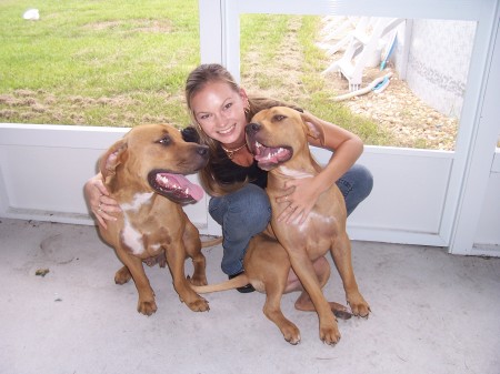 Kari and the "pups"