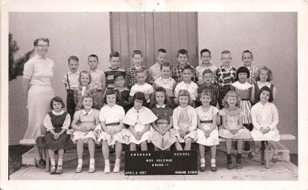 1956-57 Mrs. Holsman's 1st Grade Class