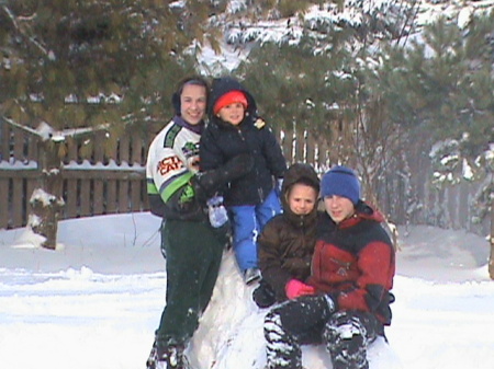 Rachel, Victoria, David and Andy