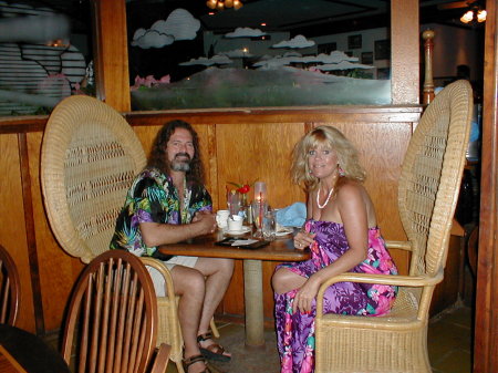 Dinner at Chart house in Kona