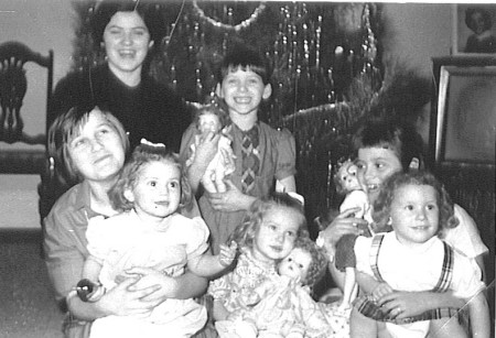 Christmas 1958 at home