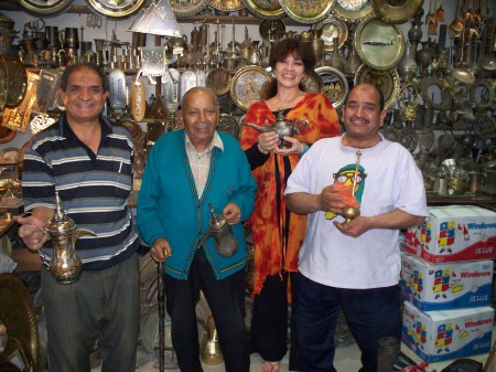 Essam's Brass Shop Cairo, Egypt