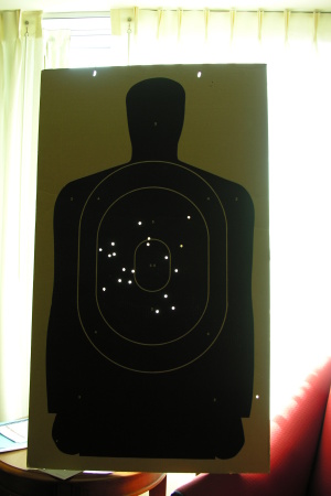 Glock 40 target