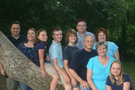 Hayden family in 2009