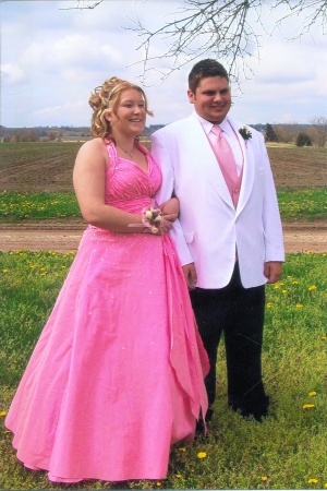 Justin with his date Katelyn