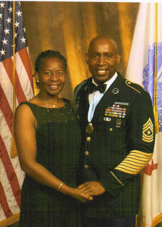 Sergeant Major & Mrs McLean