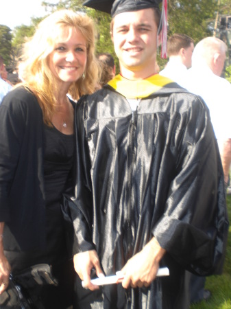 Matt & me at his Graduation St. Joes U..2009