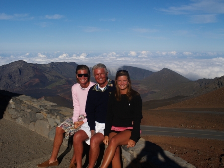 On top of the world at 10 000 feet on Hawaii