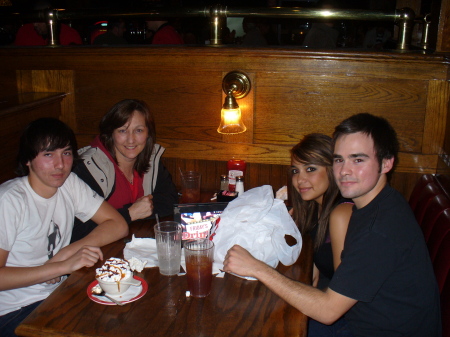 Feb.27, 2009. Birthday Dinner