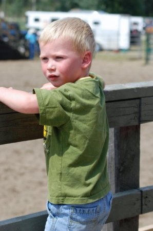 At the Valemount Rodeo