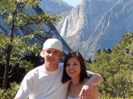 My son Tyler and Irene at Yosemite
