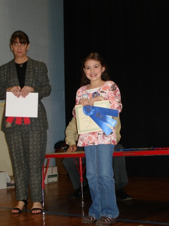 1st Place Science Fair - Physics 2009