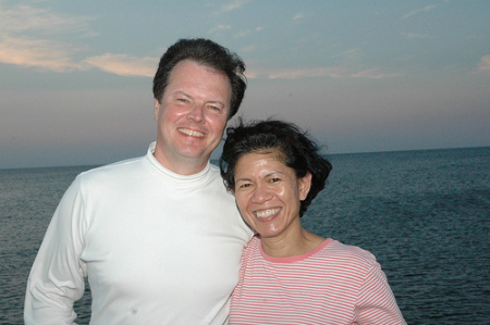 Phuong and Jerry, July 2009