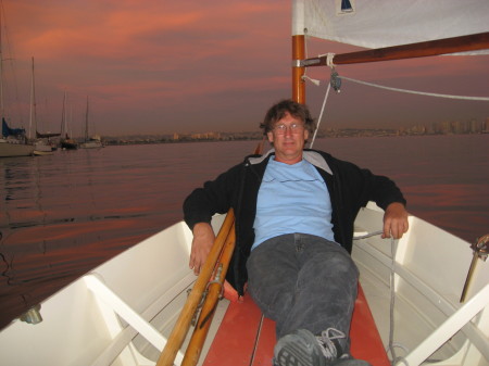 A Passenger in Rebecca's sailboat