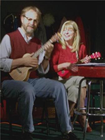 Mark & Marsha on stage - June 2009