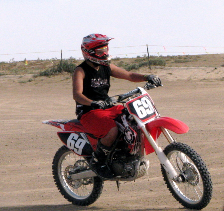 Marshall on his 250CRF