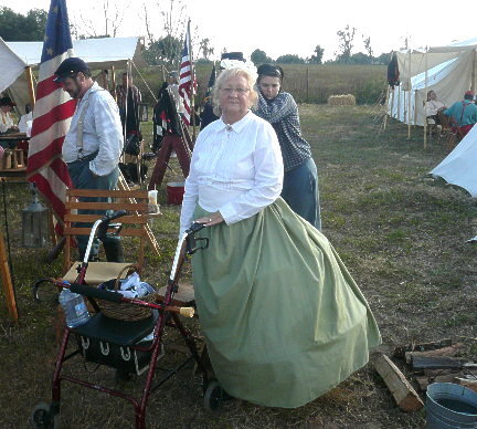 JUANITA IN CAMP DRESS