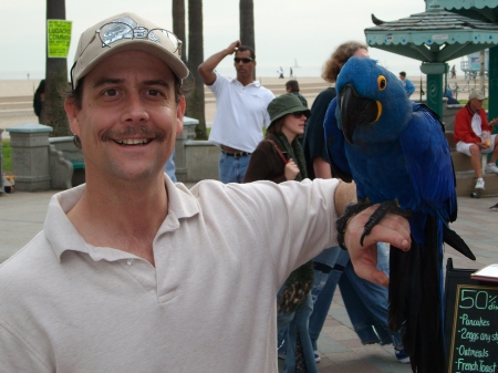 Scott with Parrott