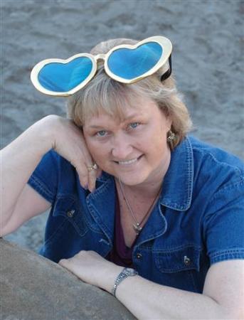 Sue at La Jolla Shores 10-20-09