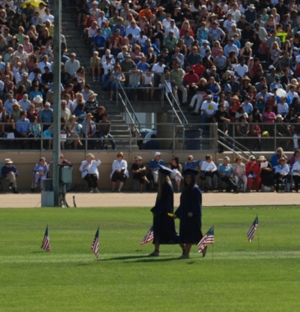 Entering Edison Field at NHHS