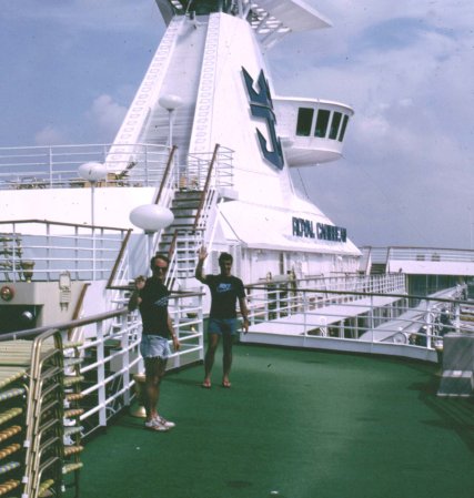 Touring a Cruise Ship