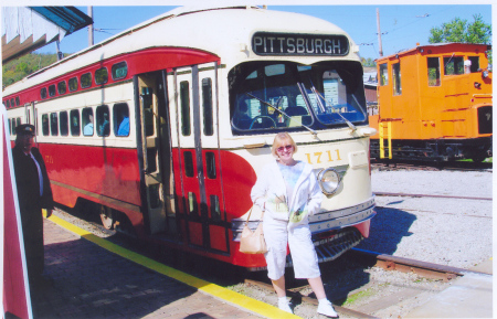 Pa Trolley Museum in Wahington Pa.