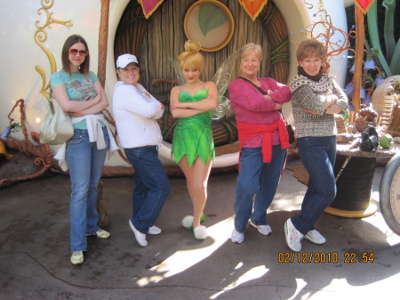 Disneyland - Tinkerbell & the group attitude!