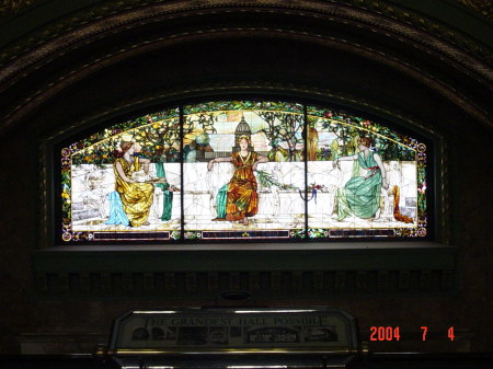 TIFFANY STAIN GLASS  Union Station  St Louis