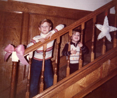 Brian and David 1980 ages 6 and 2