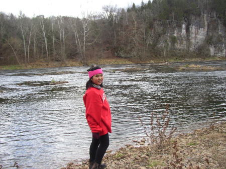 Camping on the Shenandoah river