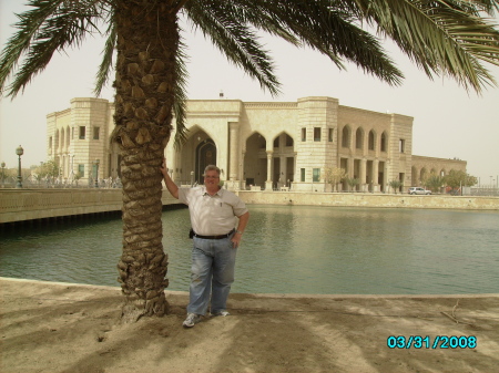 Steve at Al Faw Palace Camp Victory, Iraq