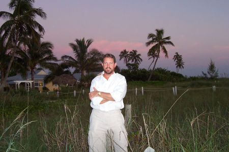 Me outside our place on Captiva Island, FL