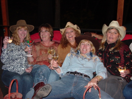 The "Dudettes" help me celebrate my 60th