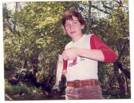 My son Robert, River Ranch CA 1983
