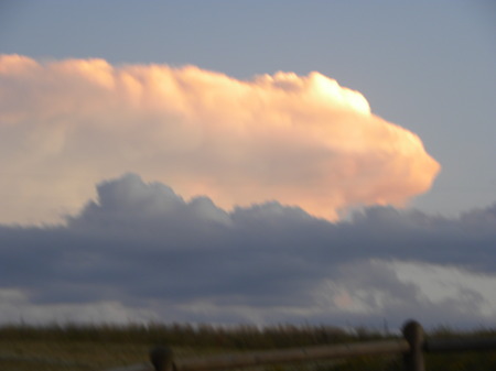 Cold front moving in