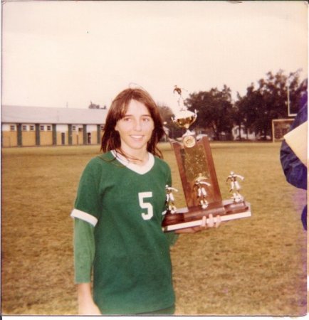 theresa with trophy
