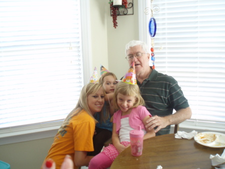 Grandpa and the girls