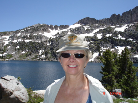 Cheryl at Lake Winnemucca