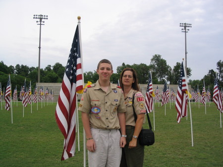 My son, Jeremy and Me