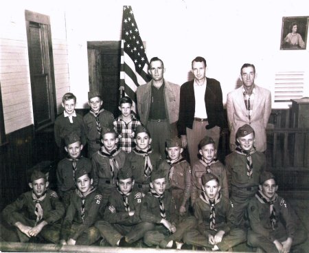 Troop 23, Tullos LA, About 1956-57