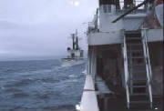 USCGC BOUTWELL AND MELLON ALASKA 1975